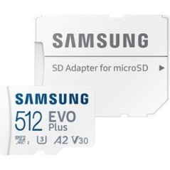 Buy Samsung EVO MB-MC512KA microSDXC 512GB - Fast 130MB/s Speed, Reliable Storage for All Your Devices!